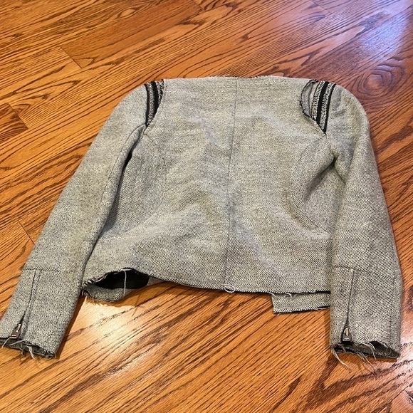 IRO Woman’s Grey Amina Jacket Size 0 - Picture 8 of 10
